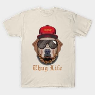 THUG LIFE DOG T-Shirt